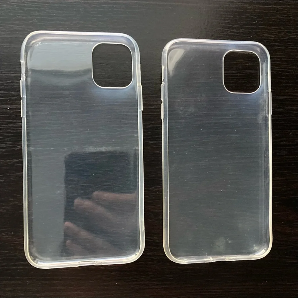 NEW Apple iPhone 11 Pro Clear Transparent 5.8” Case Set of 2